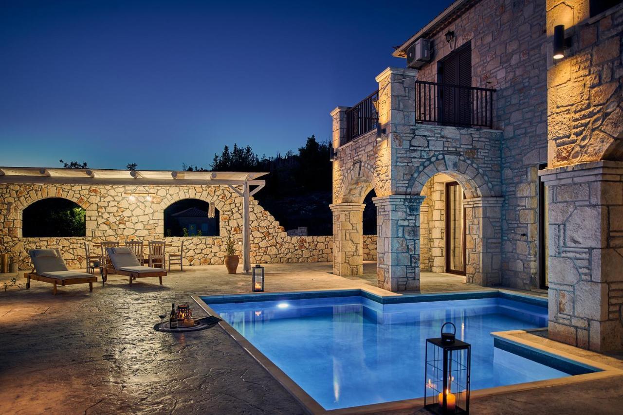 Ioanna Chateau - Luxury Stone Villa Maries  Экстерьер фото