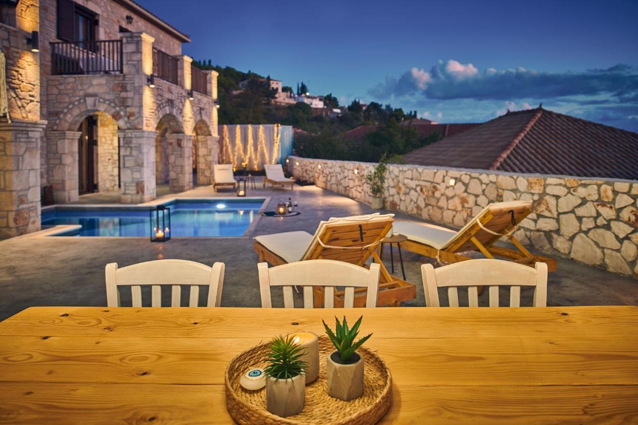 Ioanna Chateau - Luxury Stone Villa Maries  Экстерьер фото