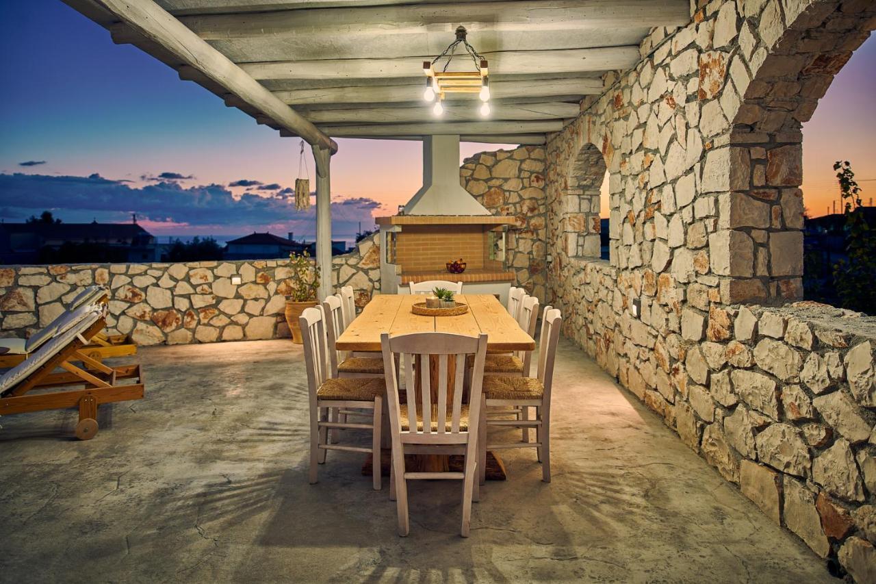 Ioanna Chateau - Luxury Stone Villa Maries  Экстерьер фото