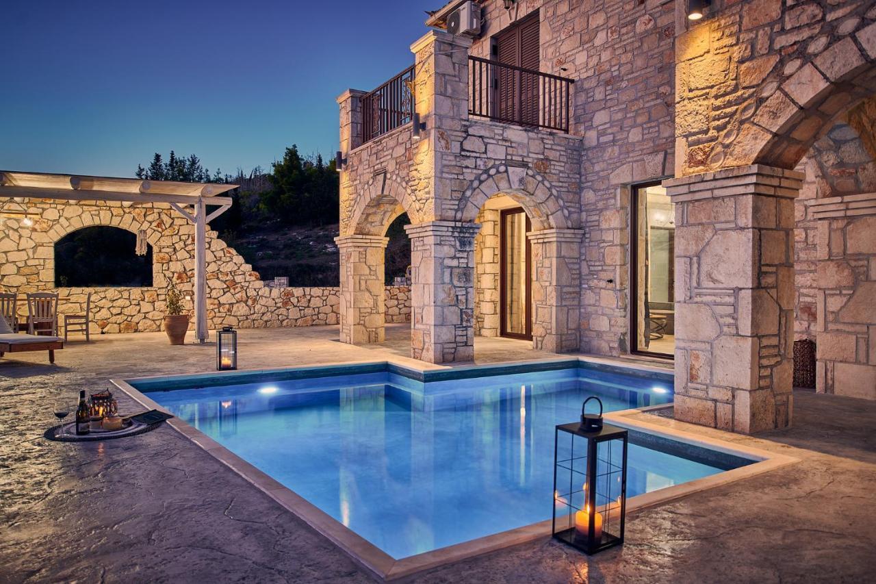 Ioanna Chateau - Luxury Stone Villa Maries  Экстерьер фото