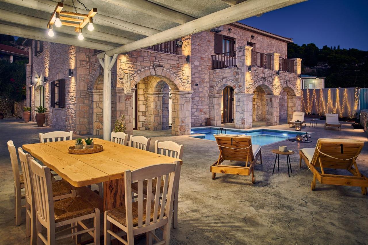Ioanna Chateau - Luxury Stone Villa Maries  Экстерьер фото