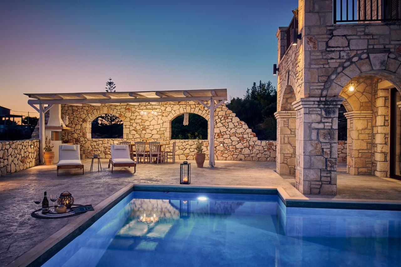 Ioanna Chateau - Luxury Stone Villa Maries  Экстерьер фото